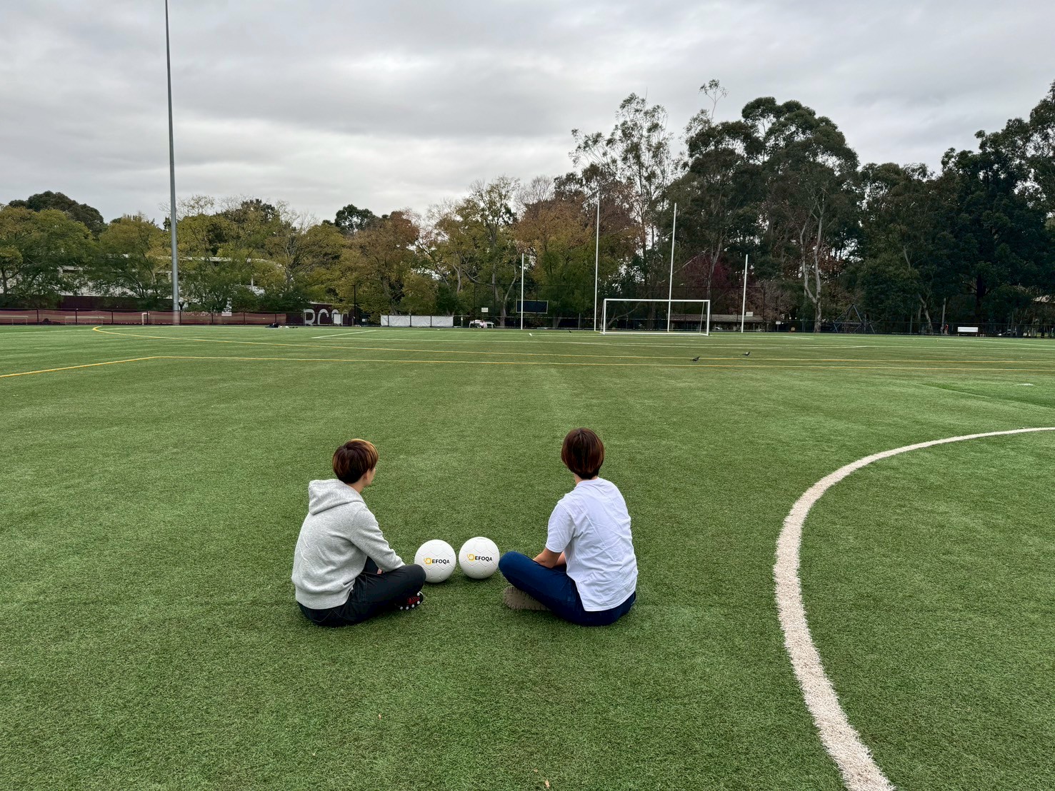 DEFOQA Mission - Children with Soccer Balls